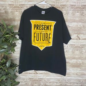 Los Angeles Lakers Our Present Our Future 2015 Tee